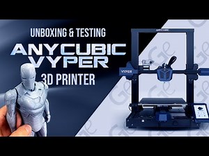 Unboxing and Testing Anycubic Vyper Auto-Levelling FDM 3D Printer