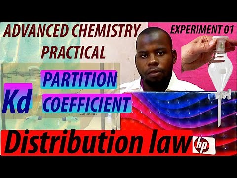 CHEMISTRY PARTITION COEFFICIENT | PARTITION LAW | DISTRIBUTION LAW