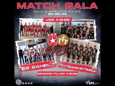 🔴 Etoile Sportive DU SAHEL (TUNISIE 🇹🇳) 🆚 TTT BASKETBALL (NETHERLANDS 🇳🇱) 🏀