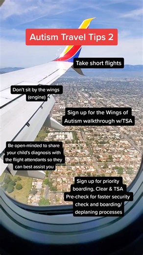 Autism Travel Tips Pt. 2 #autism_travel #autismmom #momsoftiktok