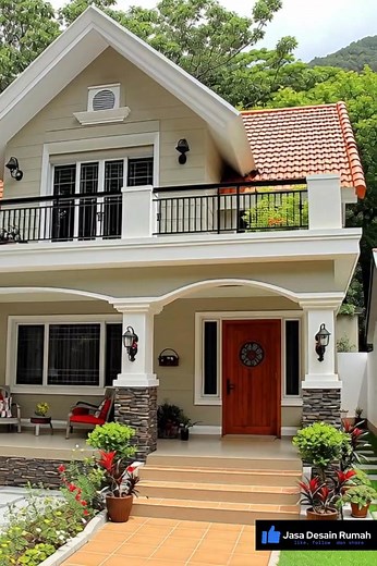 Inspirasi rumah cantik klasik modren.. semoga kamu menyukainya. #jasadesainrumah #denah #rumahklasikmodren | Jasa Desain Rumah