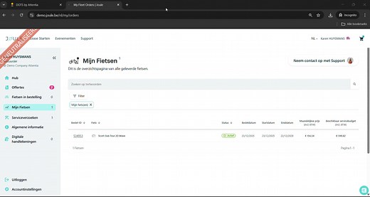 Stap 5: Beheer je fietsleasing tijdens de looptijd!