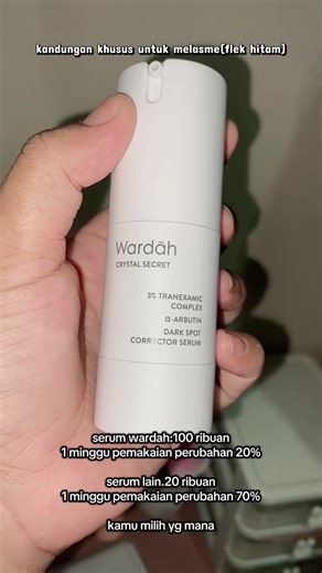 #serum wardah kristal