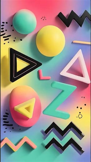 80s 90s Retro Background Animations