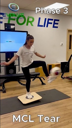 Soccer MCL Rehab: Advanced Phase 3 Single-Leg Volley Drill