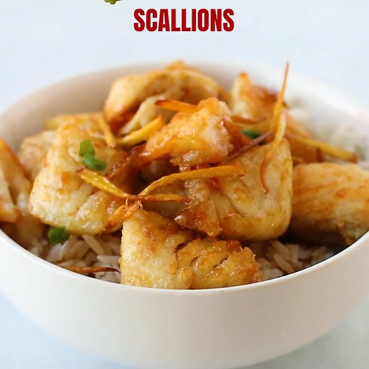 GINGER SOY FISH – Crispy, savory, and ready in 20 minutes! One of my favorite ways to cook halibut—pan-seared and finished with a bold ginger-soy sauce. So simple, so good! ✨ Recipe link in the comments! #fishrecipes #easyrecipes #dinnerideas | Rasa Malaysia