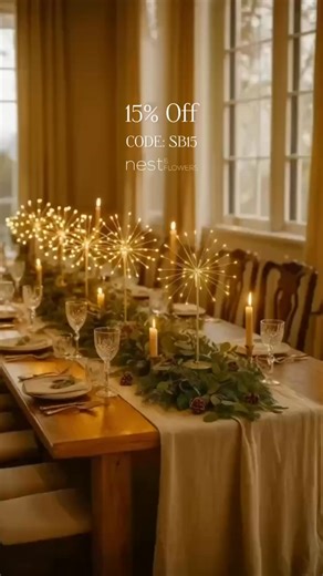 😭 LAST CHANCE! 15% Off Code (PINE15) Ends Now! nestandflowers.com | Nest & Flowers