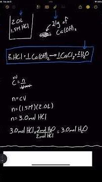 Limiting Reactant Example