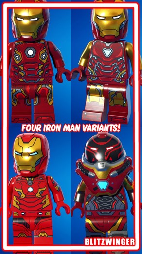 Blitzwinger | Iron Man has 4 playable LEGO outfits in Fortnite 🤯 Classic Iron Man, Iron Man Mark 45, Iron Man Zero and Iron Legion Iron Man! You can... | Instagram