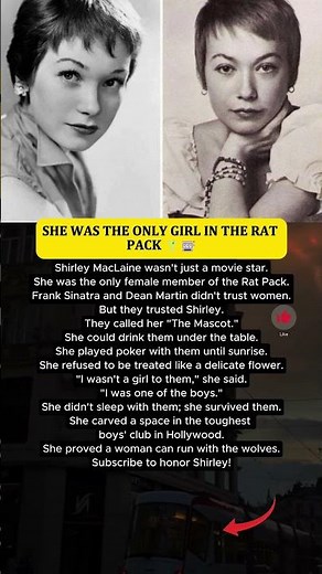 How Shirley MacLaine tamed the Rat Pack... 🍸🎰 #Shorts #respect #kindness #hero