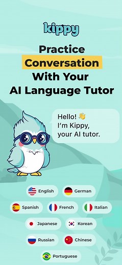 Kippy: Your Personal AI Language Tutor for Speaking Practice