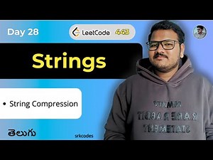 String Compression (Leetcode 443) | Brute Force & Optimal solution in Telugu | srkcodes