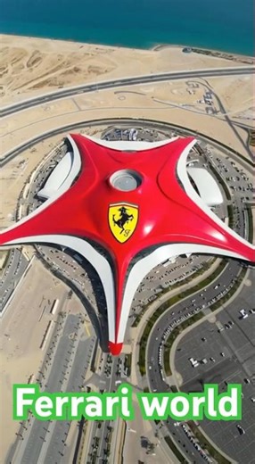 I Went To A Billionaire's Ferrari Theme Park #shorts