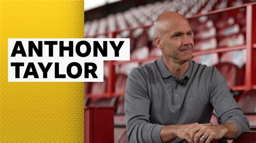 Anthony Taylor: 'My family no longer attend matches because of abuse by fans'