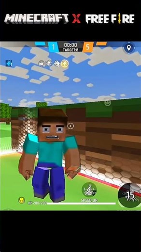 Minecraft X Free Fire 😭🔥