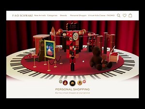 3D carousel navigation - Awwwards
