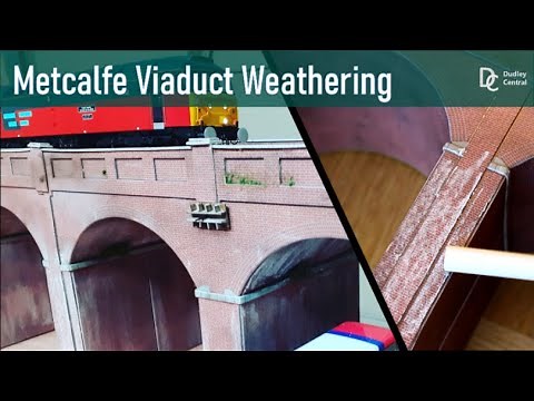 Metcalfe viaduct weathering | Garage Model Railway #4