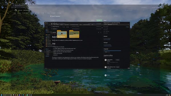 Batch Video Rendering in Blender