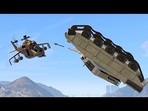 UPSIDE DOWN FLYING TANK KILL! (GTA 5 Funny Moments)