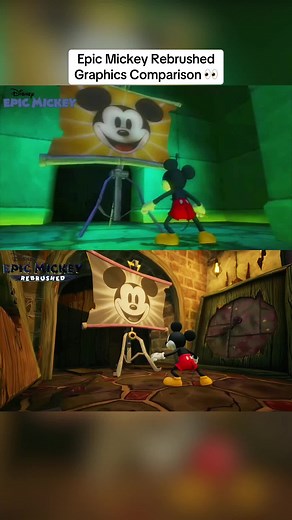 Clock Tower Boss Battle Gameplay & Graphics Comparison in Epic Mickey Rebrushed