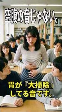 【人体の不思議】お腹が鳴っても「すぐ食べちゃダメ」な本当の理由 #雑学 #健康 #ダイエット #お腹の音 #若返り #人体の不思議 #デトックス #空腹 #ハックザワールド
