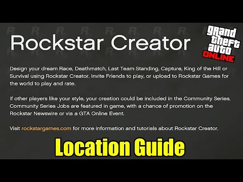 How To Start Rockstar Content Creator Mode - GTA 5 Online (Mission Creator)