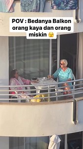 891K views · 13K reactions | Kalo orang kaya minum anggur di balkon , lah saya jumur celana dalam di balkon  | Usy Ata Di Jerman | Facebook