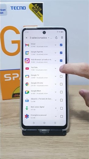 How to update apps on Tecno Spark Go