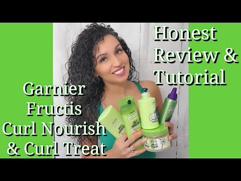 Garnier Fructis Curl Nourish and Garnier Curl Treat Review