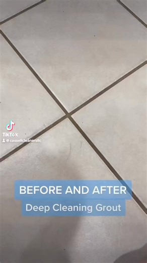 84K views · 316 reactions | Using Zep Grout cleaner please use as directed. This is a simple process but can damage some surfaces. This is for tile flooring only- #cleaningmotivation #satisfyingcleaning #cleaningservice #cleaningtips #deepcleaning #GroutCleaning #groutcleaner #cleaninghacks | Cassell Cleaners LLC | Facebook