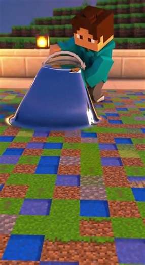 Minecraft Block Floor Transformation is So Satisfying