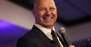 Doug Mastriano campaigns in Beaver County