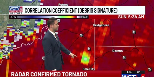 NWS: ‘Radar confirmed’ tornado strikes Mitchell County