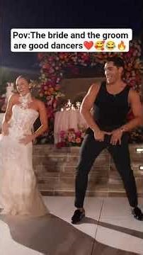 They got the steps 🔥😂❤️🥰 Lots of energy and vibes ❤️😍 #wedding #bride #groom #wednesday #fyp