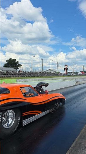 Blown Corvette Pro Mod Shakedown Run