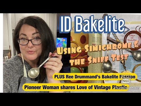 Is this Bakelite? || How to ID & Test BAKELITE with and without Simochrome