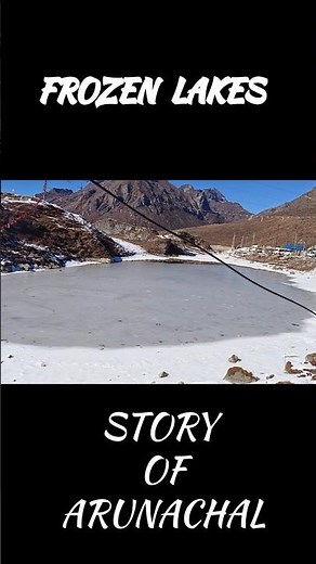 Frozen Lake at Sela Pass ❄️ | Arunachal Pradesh Magic