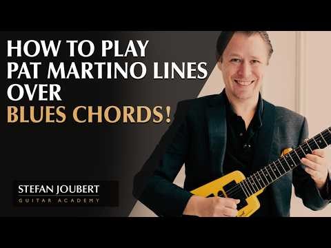 How to Play Pat Martino Lines Over Blues Chords