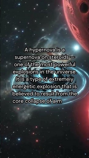 Is a Hypernova the MOST POWERFUL Explosion in the Universe?