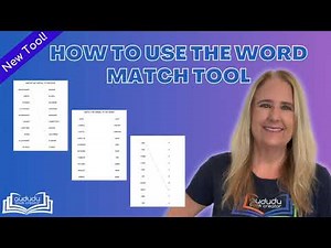 Word Match Tutorial