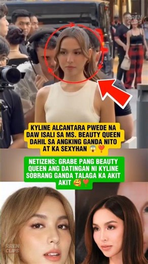 KYLINE ALCANTARA, BEAUTY QUEEN LEVEL NA ANG DATING! Sobrang Ganda at Sexy 😱❣️ #shorts