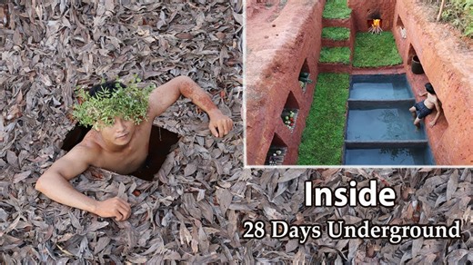 28 days to create an underground home