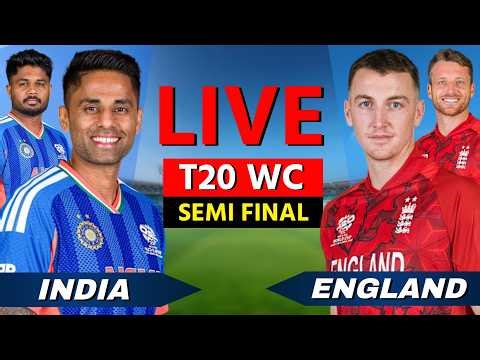 🔴 LIVE: IND vs ENG Live Match Today, Semi Final, Live Cricket Scores Commentary, India vs England