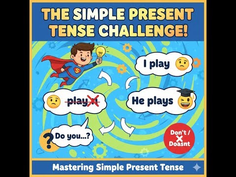 The Simple Present Tense Challenge: Mastering Simple Present Tense