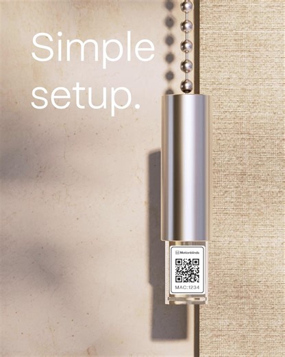 Motionblinds on Instagram: "𝗦𝗶𝗺𝗽𝗹𝗲 𝘀𝗲𝘁𝘂𝗽. 𝗦𝗰𝗮𝗻, 𝗰𝗼𝗻𝗻𝗲𝗰𝘁, 𝗰𝗼𝗻𝘁𝗿𝗼𝗹. Getting started with Motionblinds is fast and effortless. Scan the unique code with your smartphone, follow a few quick steps in the app, and your blinds are ready. No phone? No problem. Manual setup is also possible directly on the motor. 𝗠𝗼𝘁𝗶𝗼𝗻𝗯𝗹𝗶𝗻𝗱𝘀 – 𝘀𝗺𝗮𝗿𝘁, 𝗳𝗹𝗲𝘅𝗶𝗯𝗹𝗲, 𝗲𝗳𝗳𝗼𝗿𝘁𝗹𝗲𝘀𝘀. #Motionblinds #SmartHome #HomeAutomation #EasySetup #WindowBlinds #CableFree #SmartLiv
