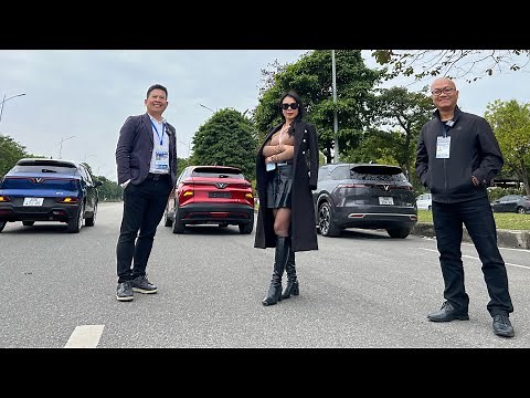 LIVE: Chưa từng có, Phố Bolsa TV thử xe VinFast VF5, VF6 và VF9