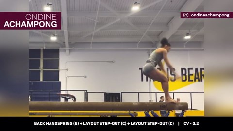 Rebeca Andrade makes it look... easy (queen behavior)