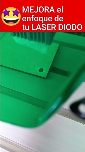 💥💥como MEJORAR el enfoque de tu LASER DIODO #laserdiodo #grbl #lightburn