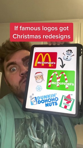 Favorite Christmas Logo Redesigns | Logos Redesign Ideas