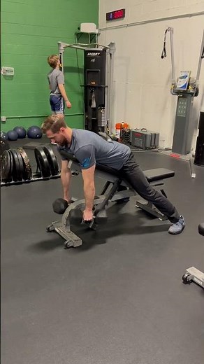 Dumbbell Chest Supported Row | Incline Bench | Shoulder Pain Physical Therapy Exercise